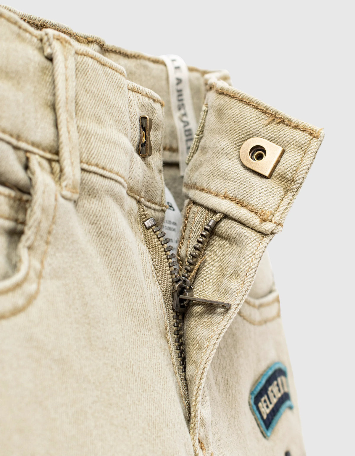Beige Denim