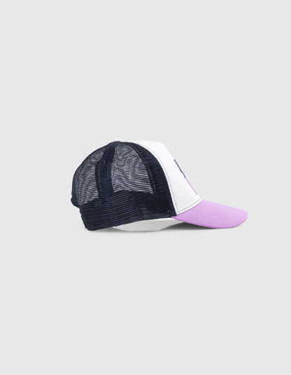 Purple White
