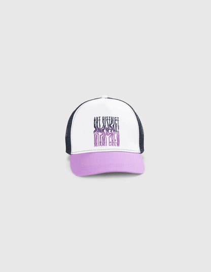 Purple White