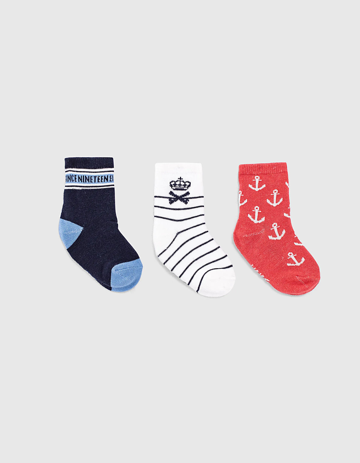 Navy White