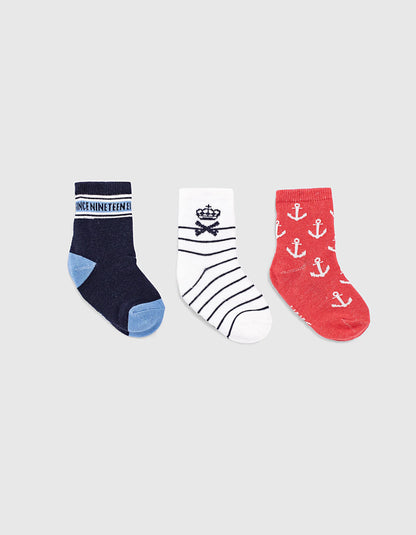 Navy White