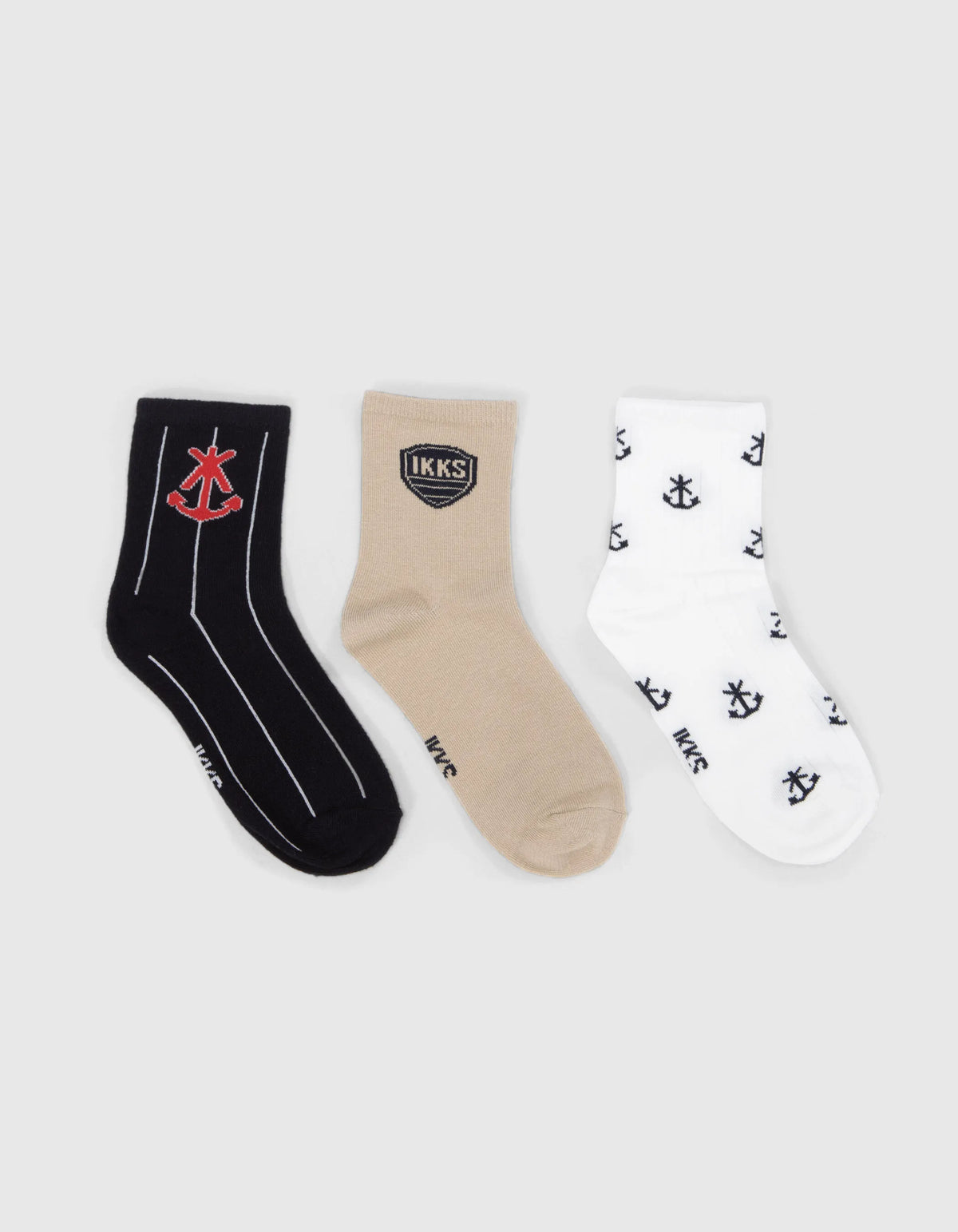 Navy White