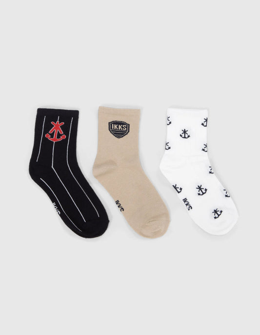 Navy White