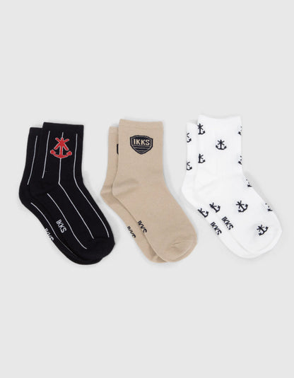 Navy White