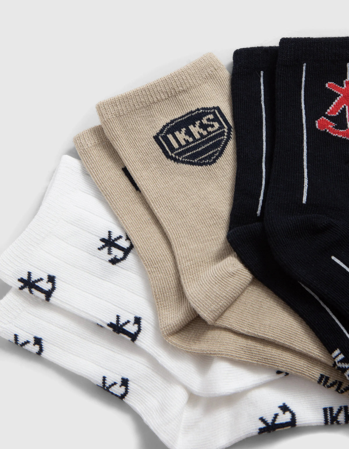 Navy White