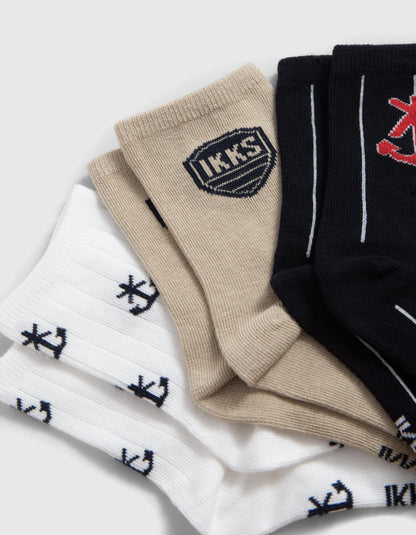 Navy White