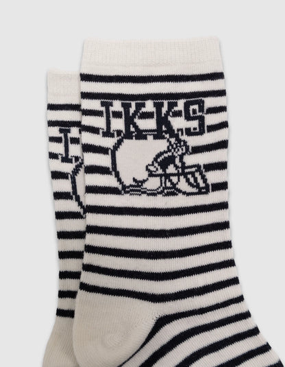 Navy Ecru