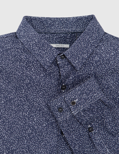 Printed Navy