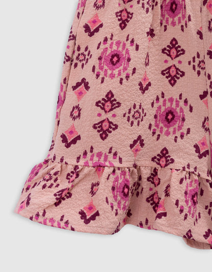 Pink Printed