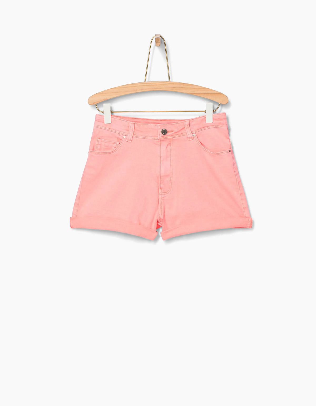 Neon Pink Denim