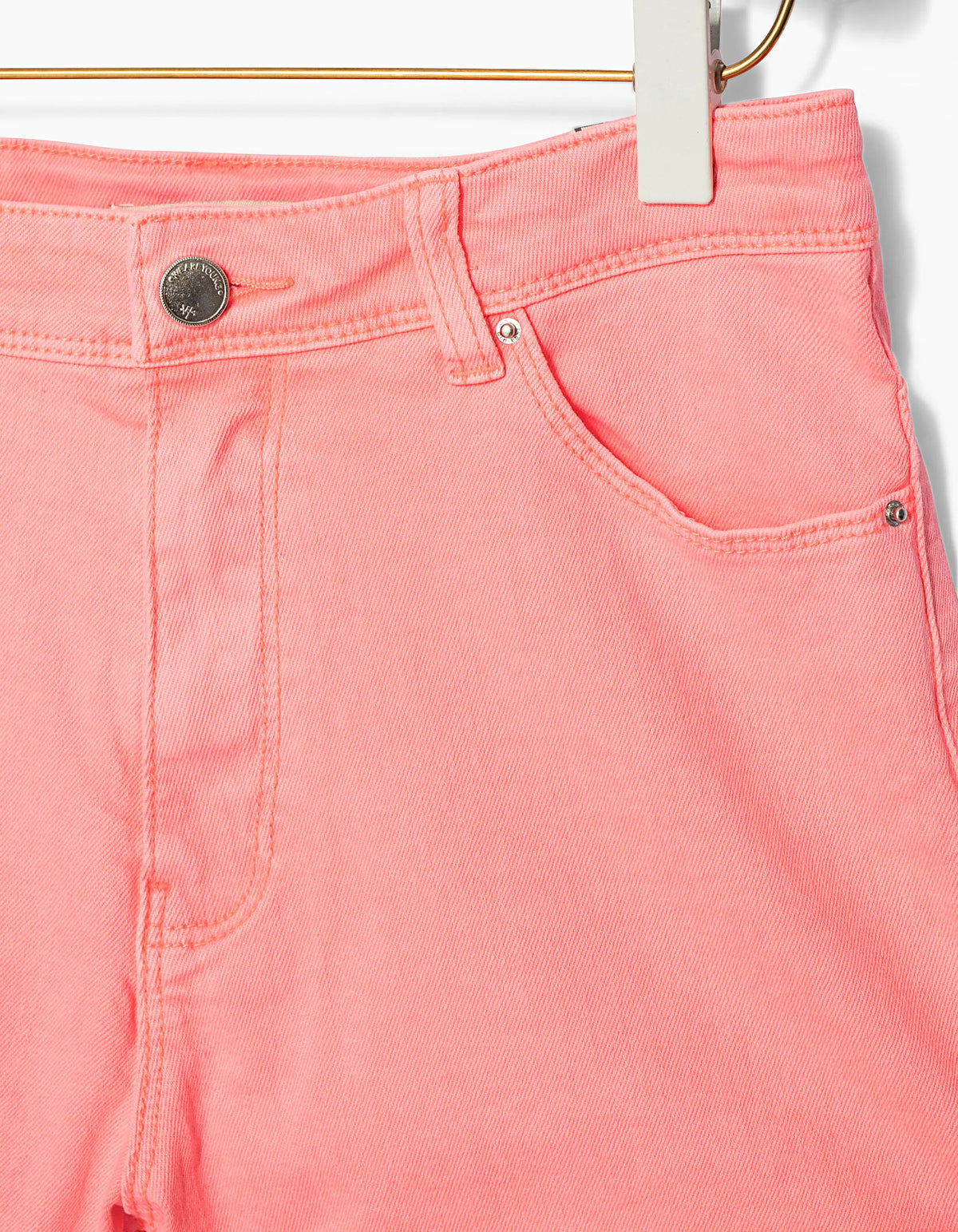 Neon Pink Denim